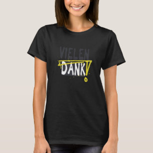 Hartelijk dank Graffiti Kunstenaar Straat Graffiti T-shirt
