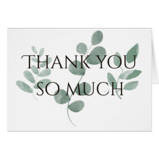 Hartelijk dank - groen