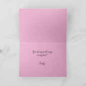 Hartelijk dank, hairdresser! kaart (Binnen)