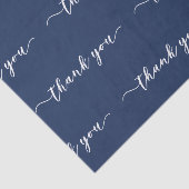 Hartelijk dank, handgeschreven script tissuepapier (Detail)