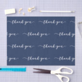 Hartelijk dank, handgeschreven script tissuepapier (Craft)