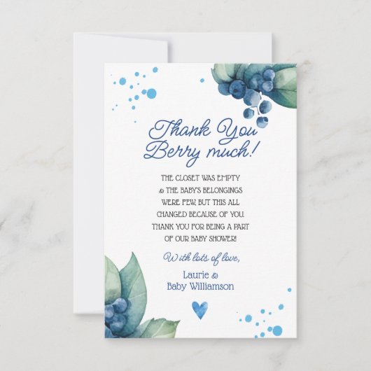 Hartelijk dank Hartelijk dank Kaart (Voorkant)