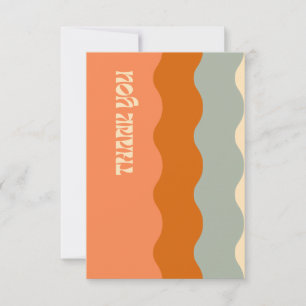 Hartelijk dank - helder bedankkaart