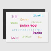 Hartelijk dank in vele talen (Voorkant / Achterkant)