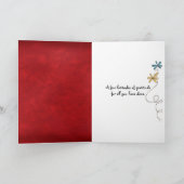 Hartelijk dank in verschillende talen kaart (Binnen)