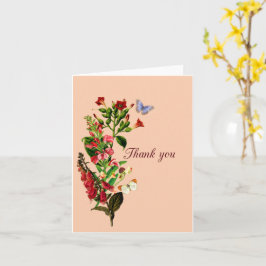 Hartelijk dank kaart