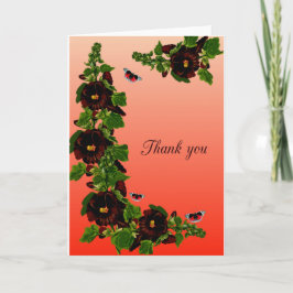 Hartelijk dank kaart