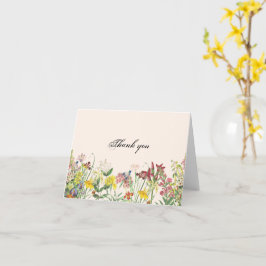 Hartelijk dank kaart