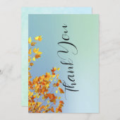 Hartelijk dank kaart (Voorkant / Achterkant)