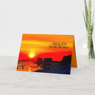 Hartelijk dank kaart