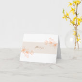 Hartelijk dank kaart (Gele Bloem)