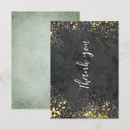 Hartelijk dank kaart 3.5"x5 (Voorkant / Achterkant)