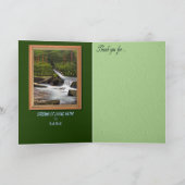 HARTELIJK DANK Kaart, door Bob Hall Bedankkaart (Binnen)