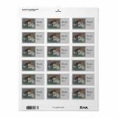 Hartelijk dank!/Katten Etiket (Full Sheet)