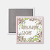 Hartelijk dank magneet (Voorkant / Achterkant)