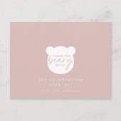 Hartelijk dank, mevrouw Beary Briefkaart (Voorkant)