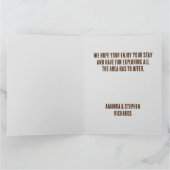 Hartelijk dank, mevrouw Guest Rustic Southwest Cab Kaart (Binnen)