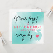 Hartelijk dank, mijnheer de directeur, hartelijk d kaart (Voorkant / Achterkant in situ)