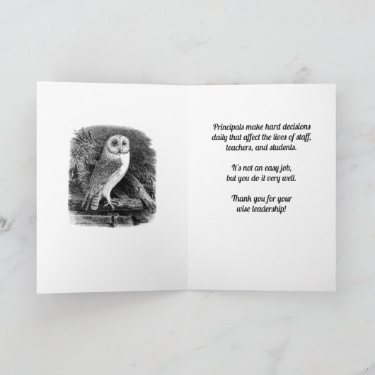 Hartelijk dank, mijnheer de directeur, voor uw gro bedankkaart (Binnen)