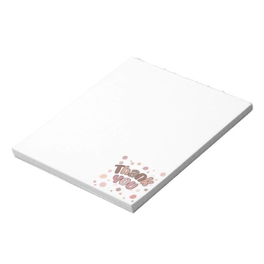 Hartelijk dank notitieblok (Gedraaid)