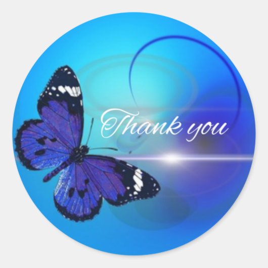 Hartelijk dank ronde sticker (Voorkant)