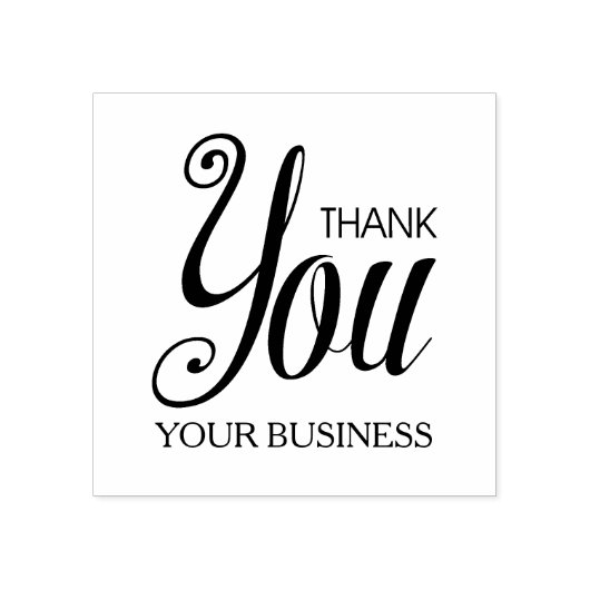 Hartelijk dank rubberstempel (Afrduk)