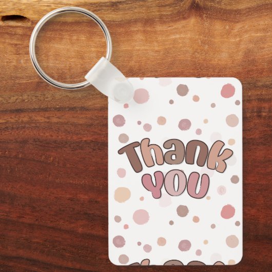 Hartelijk dank sleutelhanger (Voorkant)