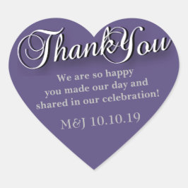 Hartelijk dank, Sticker