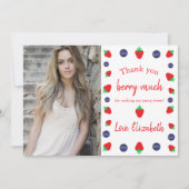 Hartelijk dank Trouwdag Dankkaart Bedankkaart (Voorkant)