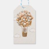 Hartelijk dank, veel Baby shower Cadeaulabel (Achterkant)