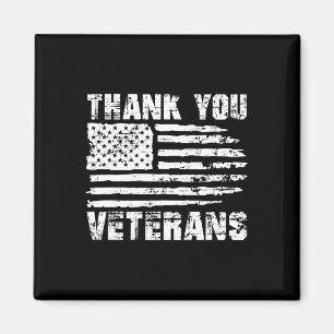 Hartelijk dank, veteranen, Amerikaans veteraan Vet Magneet