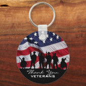 Hartelijk dank, veteranen sleutelhanger (Voorkant)