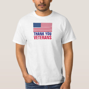 Hartelijk dank, veteranen t-shirt