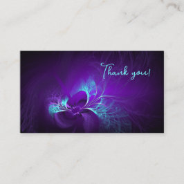 Hartelijk dank visitekaartje