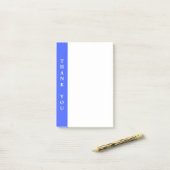 Hartelijk dank voor Blue White op grote schaal Post-it® Notes (Op bureau)