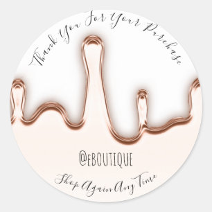 Hartelijk dank voor de aankoop van Boutique Nails Ronde Sticker