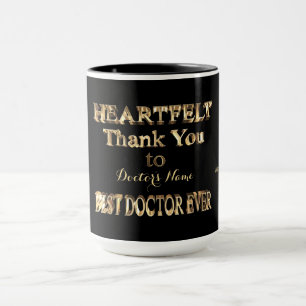 Hartelijk dank voor de beste dokter ooit mok