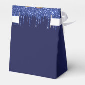 Hartelijk dank voor de blauwe goudballonnen van de bedankdoosjes (Achterkant)