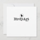 Hartelijk dank voor de bloerkaart kaart (Achterkant)