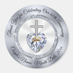 Hartelijk dank voor de Christelijke Favors van het Magneet