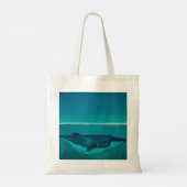 Hartelijk dank voor de Gift Ocean Whale Tote Bag (Achterkant)