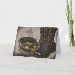 Hartelijk dank voor de kaart voor soldaat, leger, 