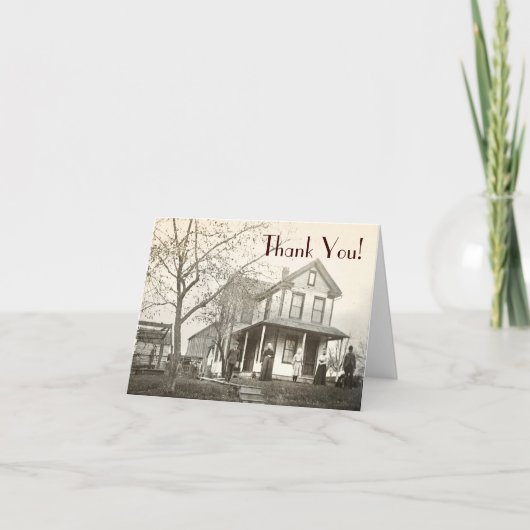 Hartelijk dank voor de kaarten voor Realtors (Voorkant)