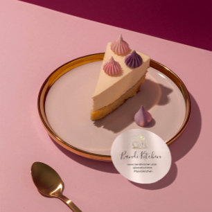 Hartelijk dank voor de Logo Kitchen die bakkerijpr Ronde Sticker