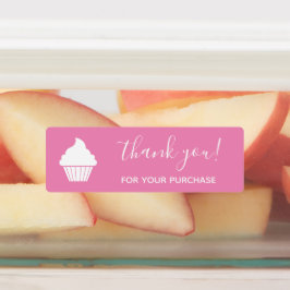 Hartelijk dank voor de Logo Kooproze Gepersonalise Labels