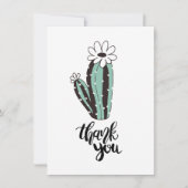 Hartelijk dank voor de Moderne Cacti Flat Kaart (Voorkant)