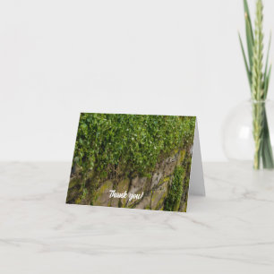 Hartelijk dank voor de muur bedankkaart