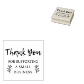 Hartelijk dank voor de ondersteuning van het klein 	rubberstempel (Gestempeld)