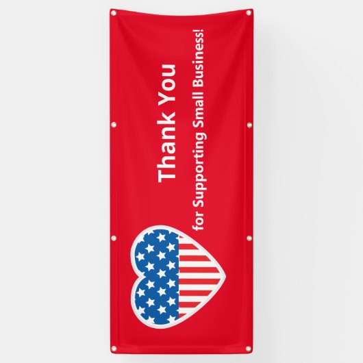 Hartelijk dank voor de ondersteuning van kleine be spandoek (Verticaal)