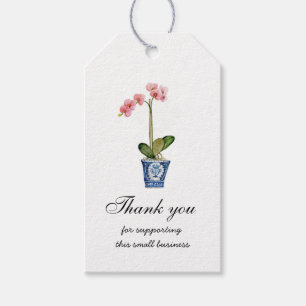 Hartelijk dank voor de ondersteuning van labels vo cadeaulabel
